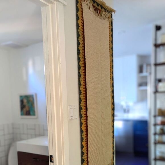 Hand Loomed Wool Throw - Picture 5 of 5